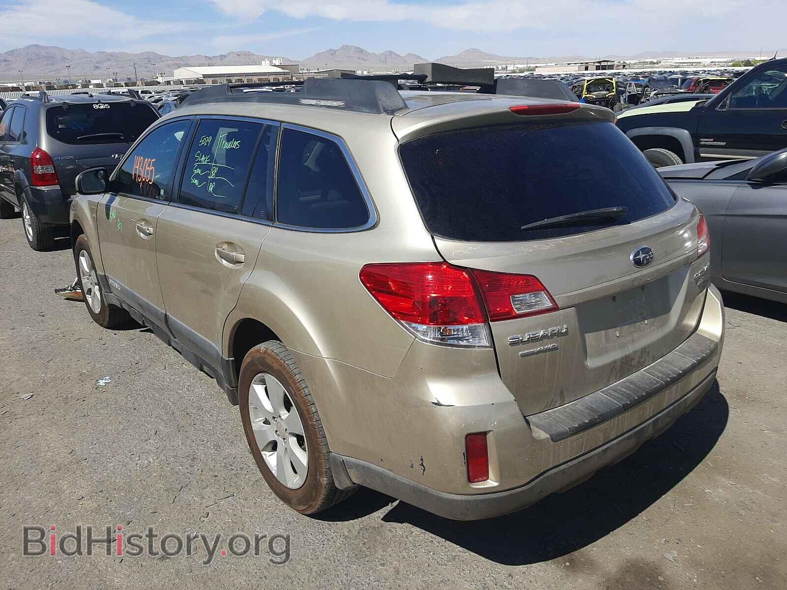 2010 SUBARU OUTBACK - VIN: 4S4BRBGCXA3377456 - Фото 3