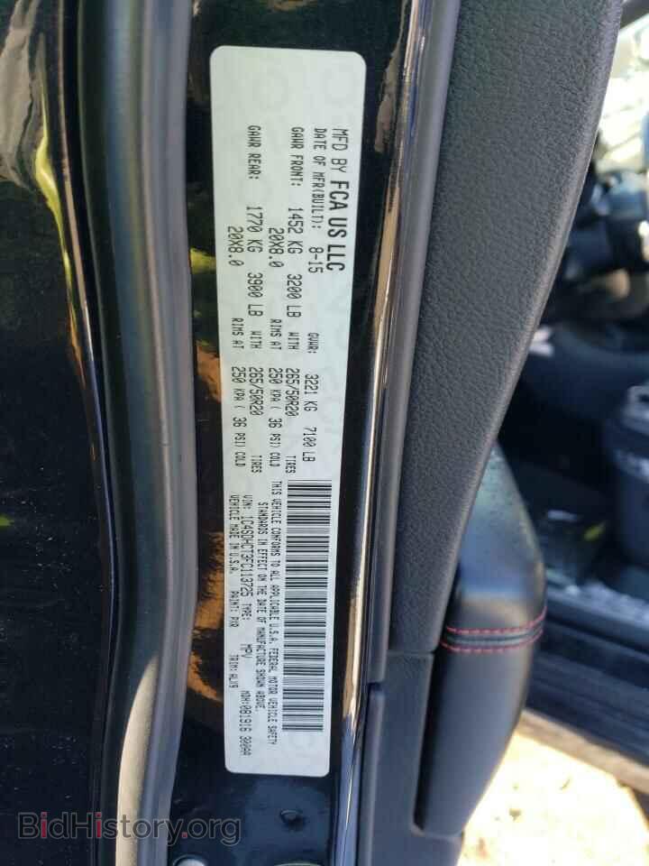 2015 DODGE DURANGO - VIN: 1C4SDHCT3FC113725 - Photo 14