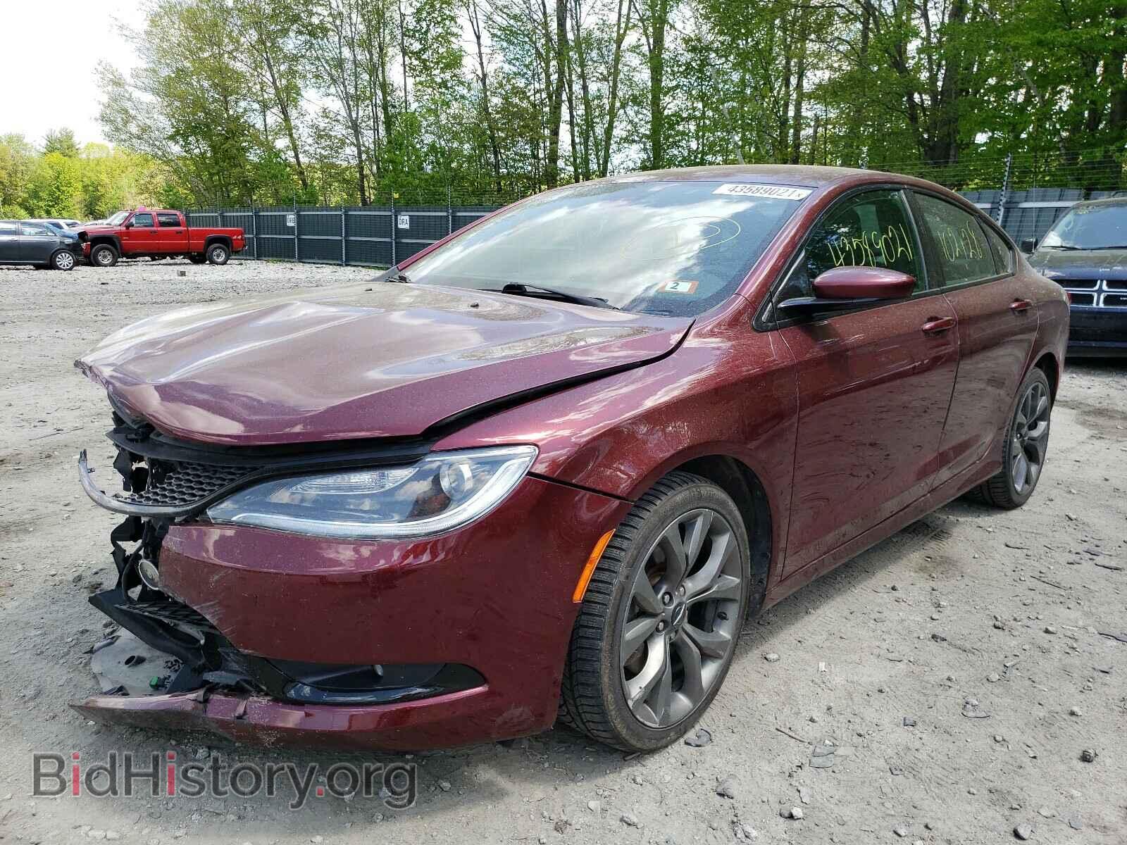 2015 CHRYSLER 200 - VIN: 1C3CCCDG5FN583422 - Фото 2