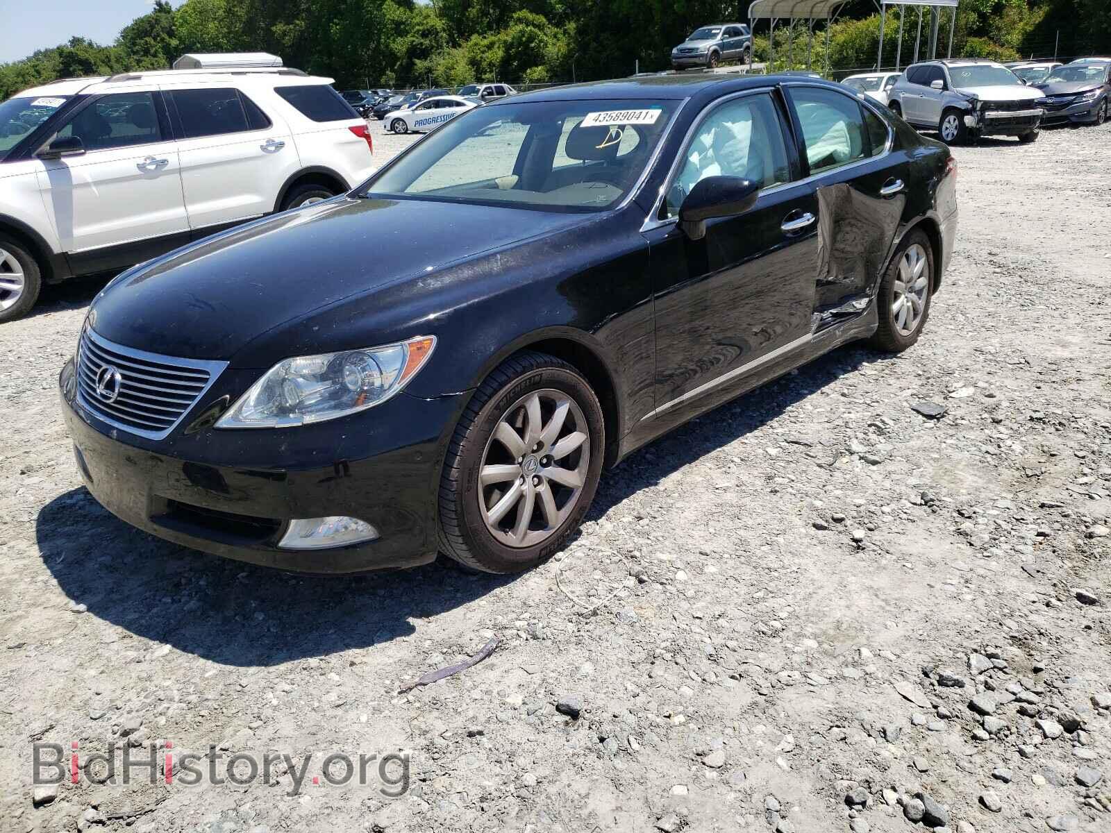 2008 LEXUS LS460 - VIN: JTHBL46F185059672 - Фото 2