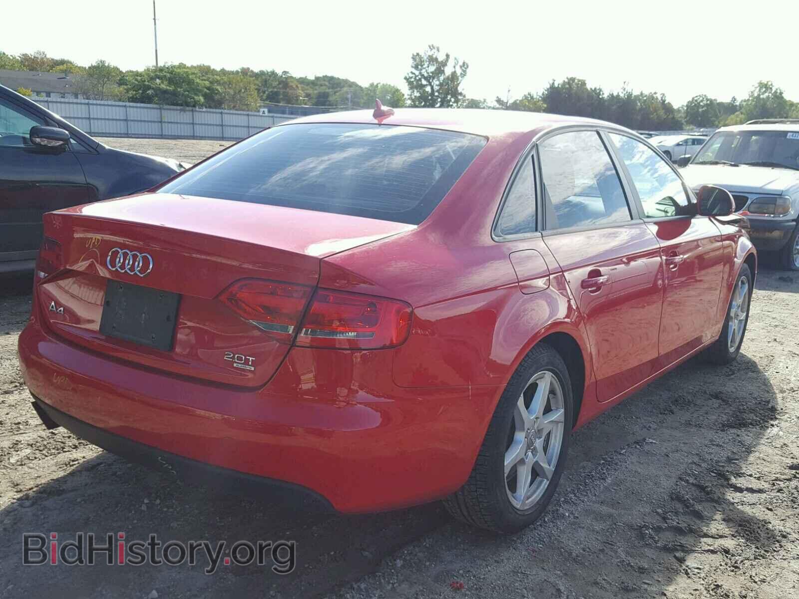 2009 AUDI A4 - VIN: WAULF78K79N038395 - Фото 4