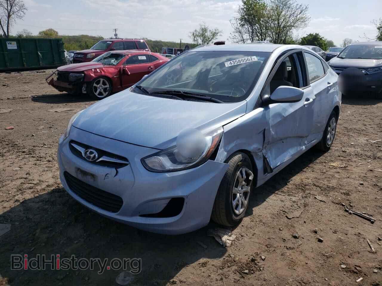 2014 HYUNDAI ACCENT - VIN: KMHCT4AEXEU612823 - Фото 2