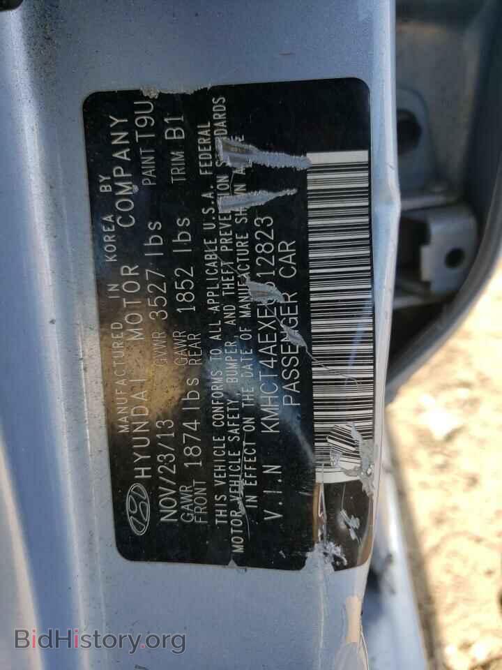 2014 HYUNDAI ACCENT - VIN: KMHCT4AEXEU612823 - Фото 10