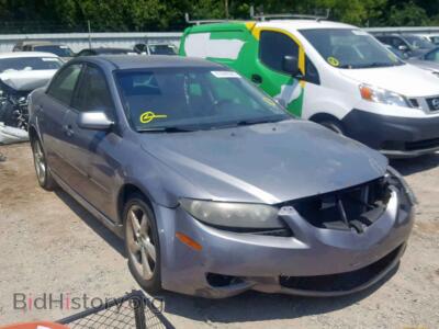 2007 Mazda 6 6 S, серый — VIN 1YVHP80D475M12820, Copart