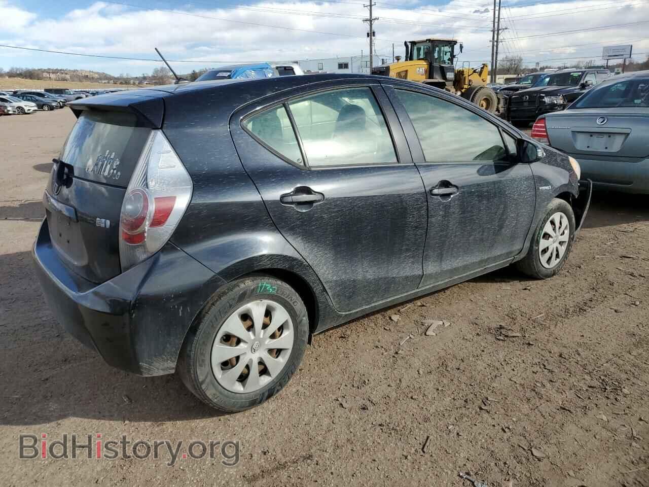 2012 TOYOTA PRIUS - VIN: JTDKDTB36C1018474 - Фото 3