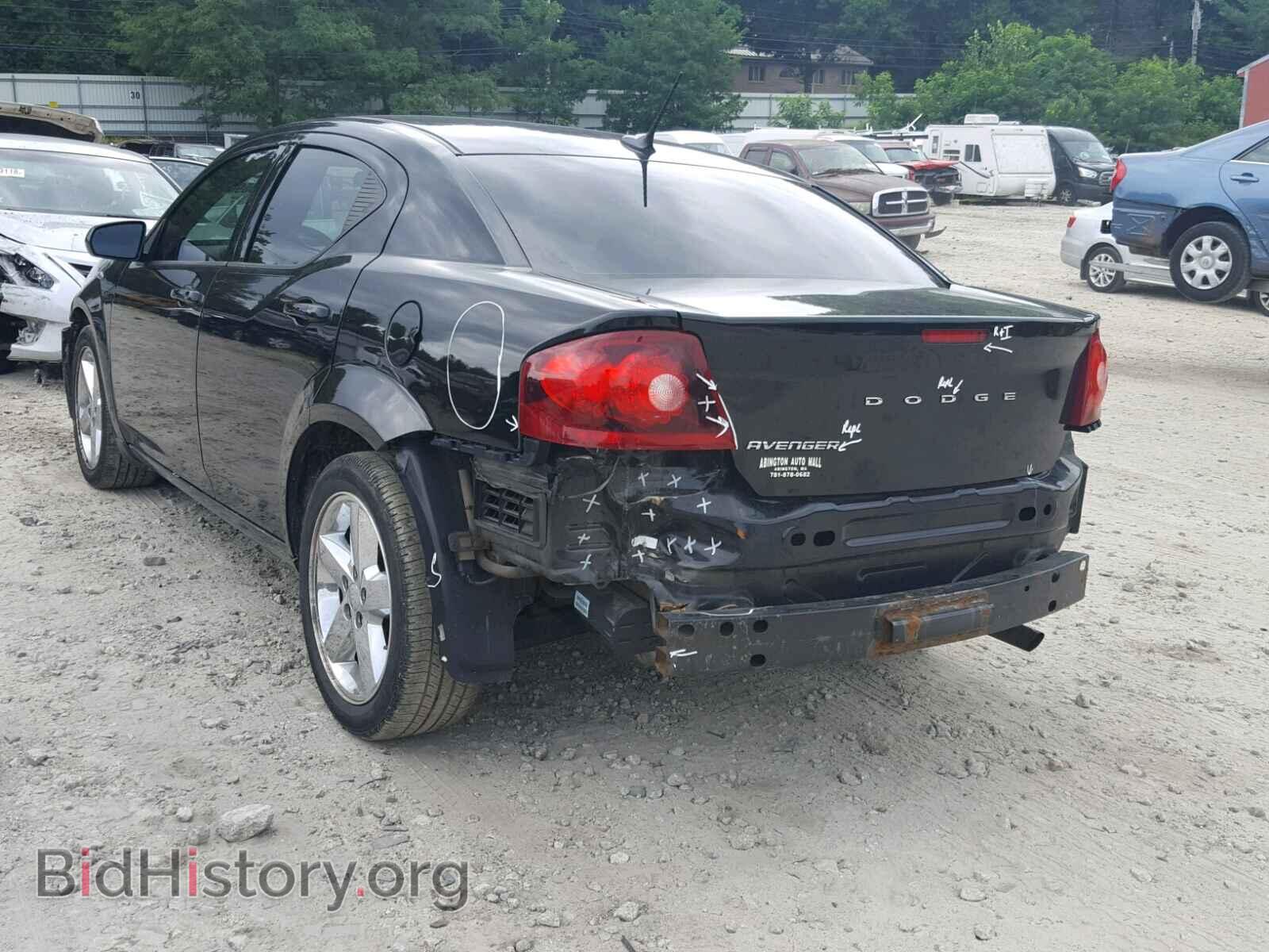 2011 DODGE AVENGER - VIN: 1B3BD1FB5BN559370 - Фото 3
