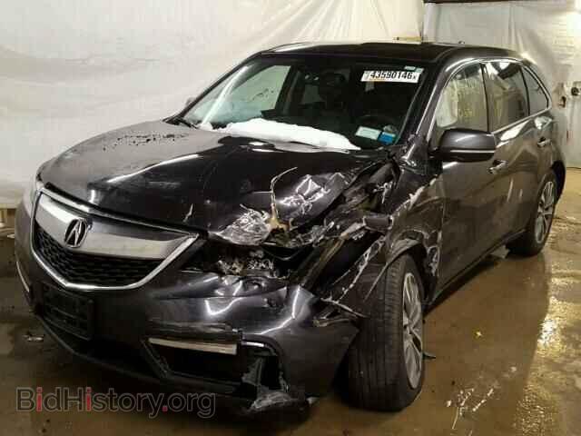 2014 ACURA MDX - VIN: 5FRYD4H41EB030606 - Фото 2