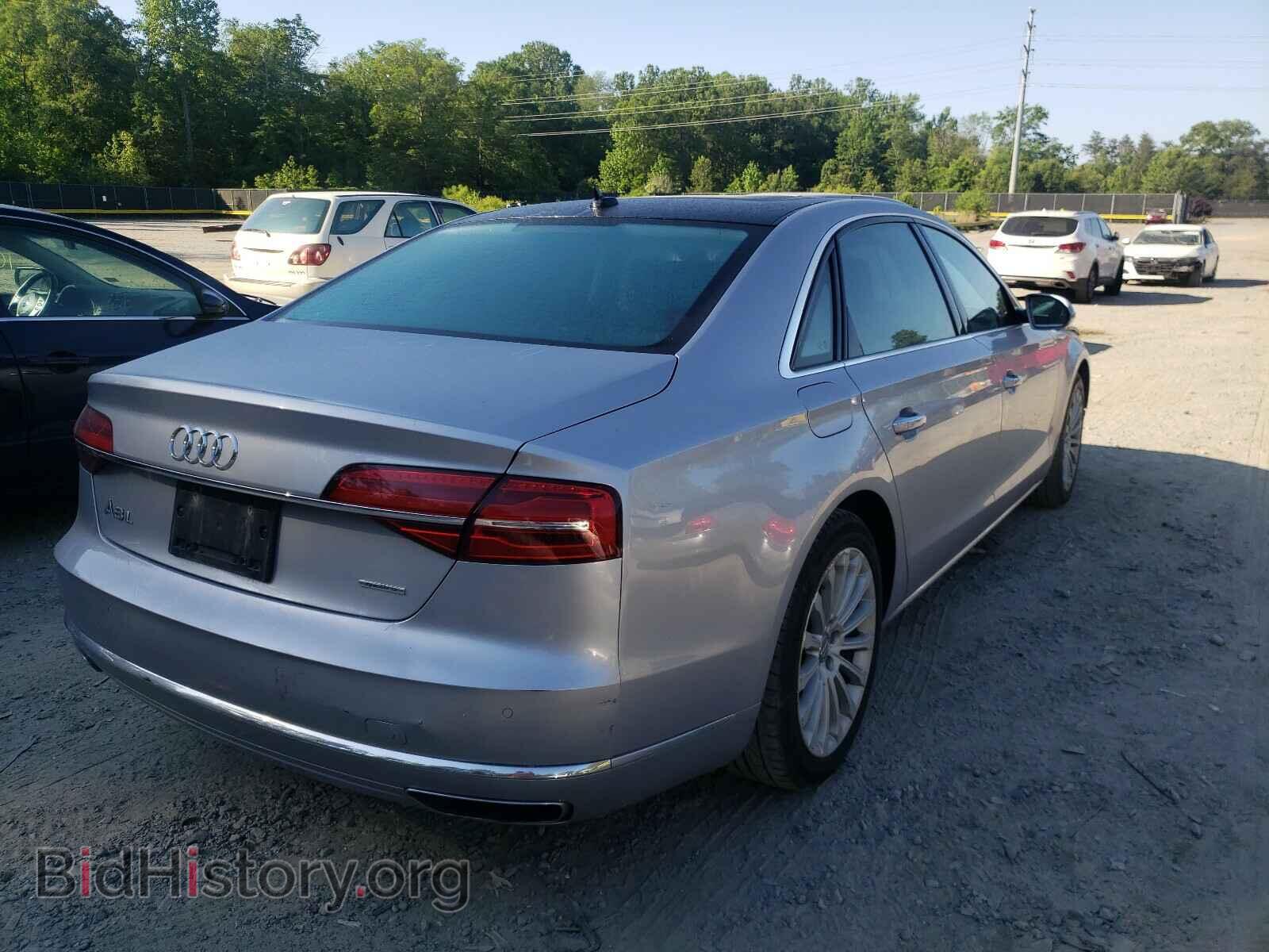 2015 AUDI A8 - VIN: WAU3GAFDXFN013551 - Фото 4