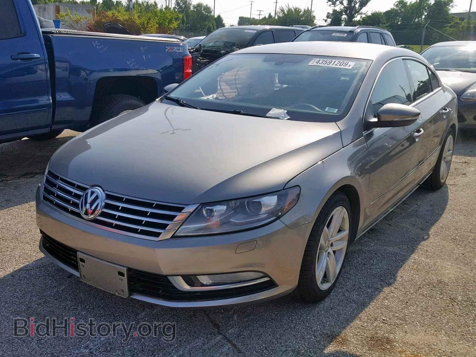 2013 VOLKSWAGEN CC - VIN: WVWBP7AN1DE505352 - Фото 2