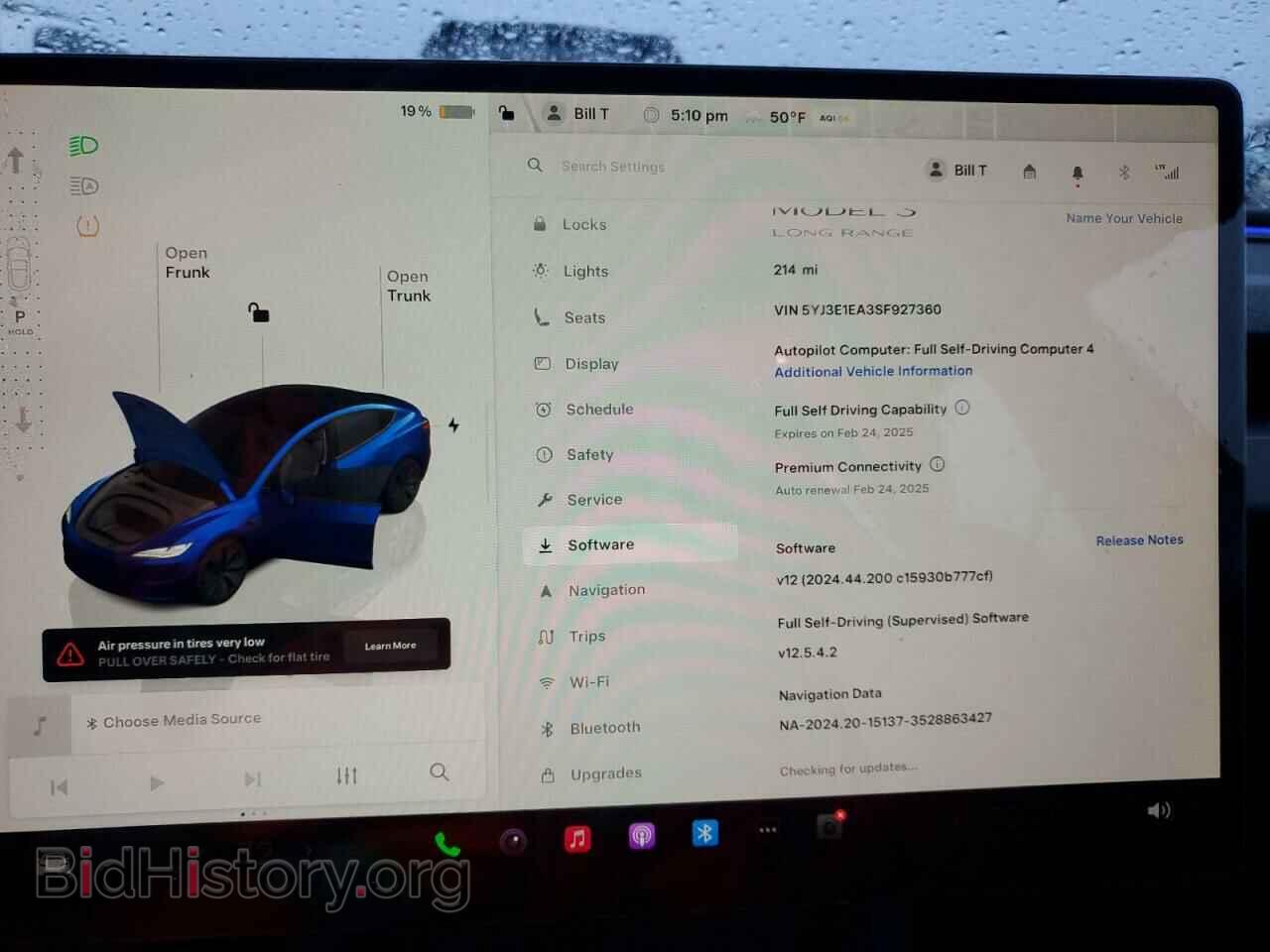 2025 TESLA MODEL 3 - VIN: 5YJ3E1EA3SF927360 - Photo 9