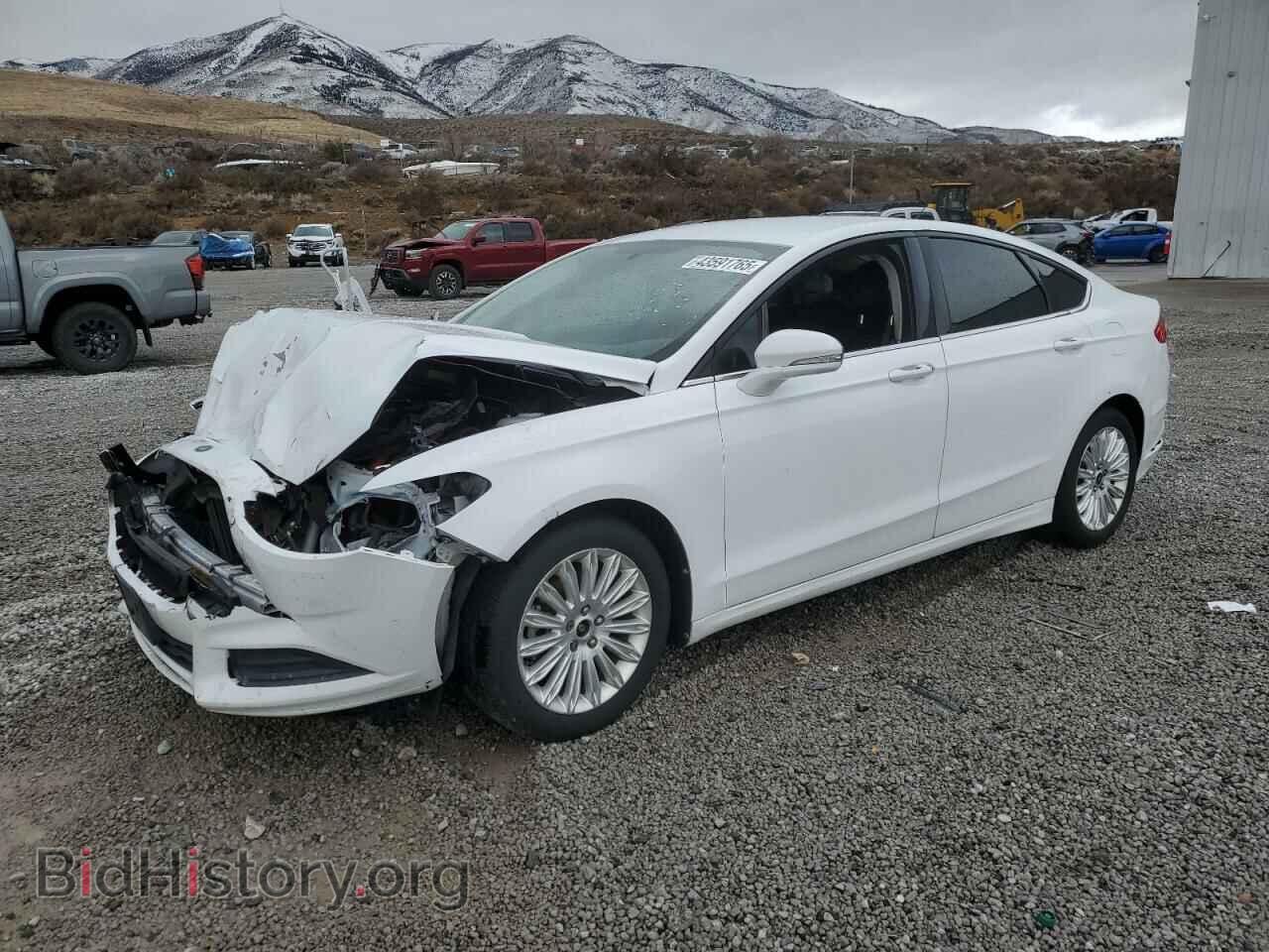 Photo 3FA6P0LU5DR303677 - FORD FUSION 2013