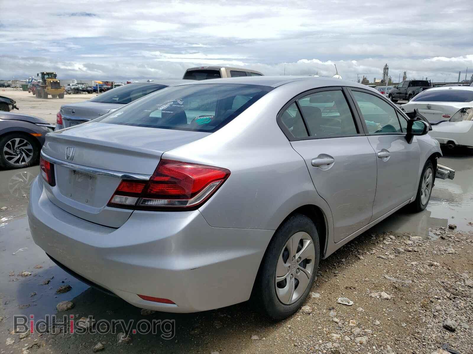 2014 HONDA CIVIC - VIN: 19XFB2F5XEE080957 - Фото 4