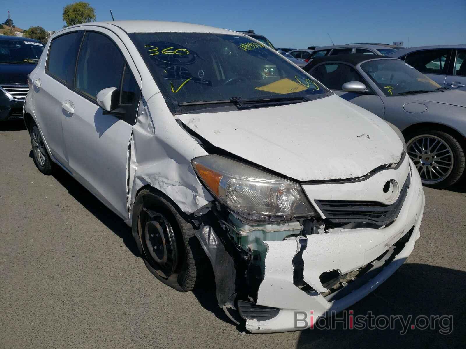 Photo JTDKTUD35DD556315 - TOYOTA YARIS 2013