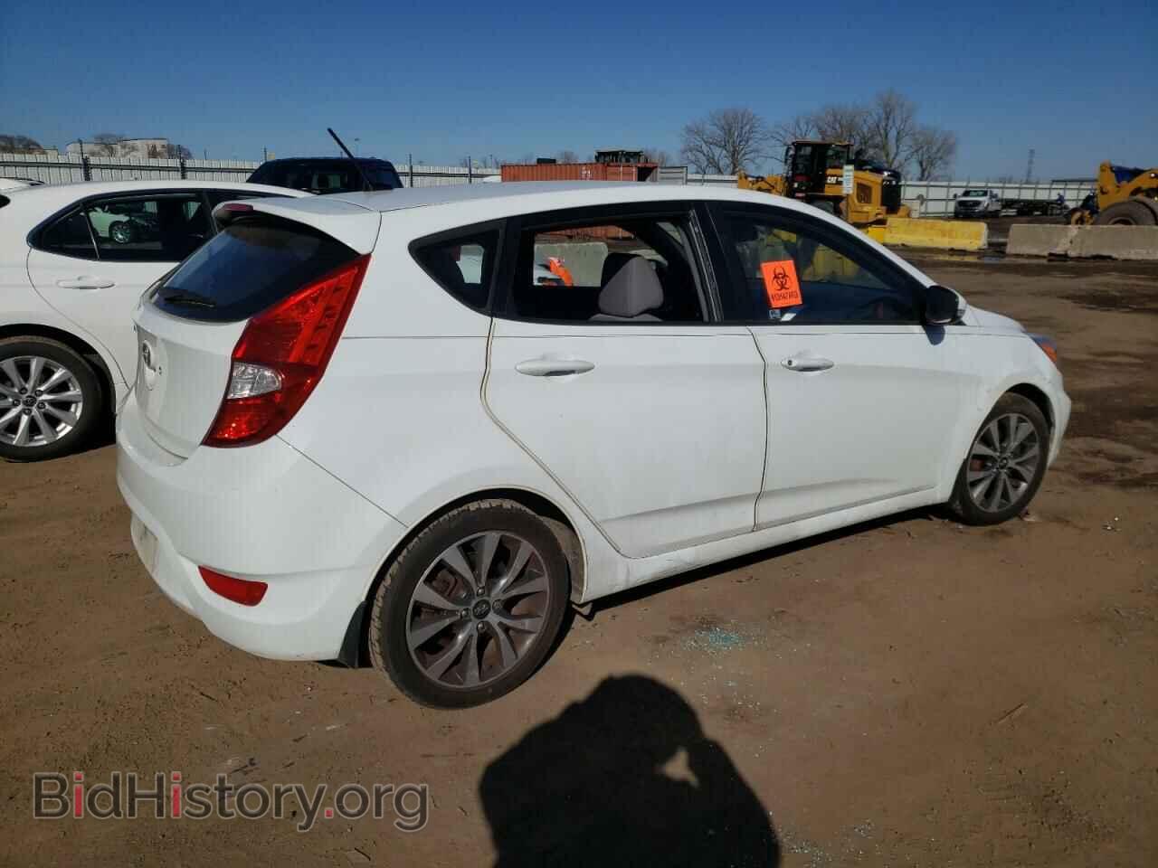 2015 HYUNDAI ACCENT - VIN: KMHCU5AE3FU205561 - Фото 3