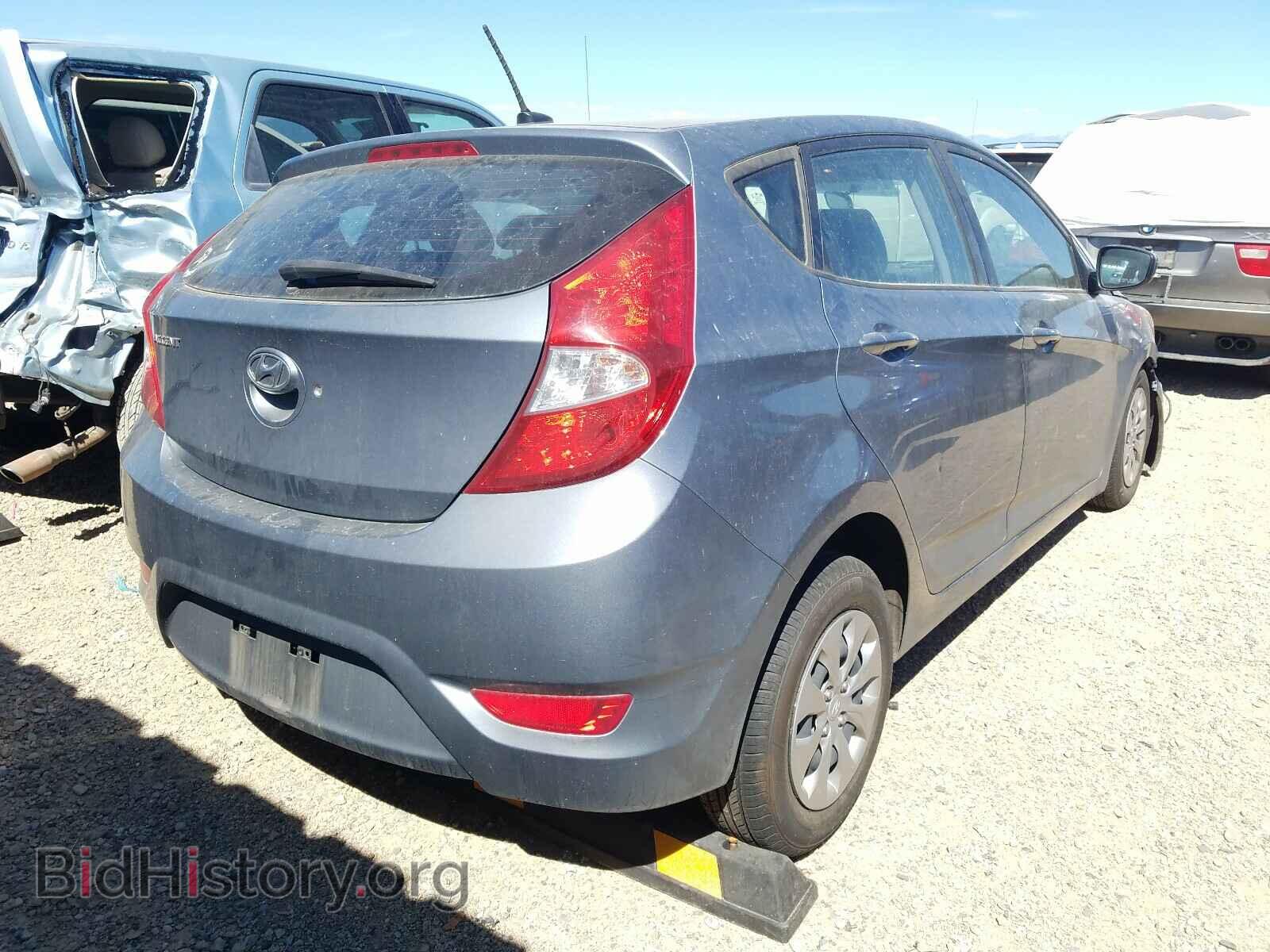 2017 HYUNDAI ACCENT - VIN: KMHCT5AEXHU362803 - Фото 4