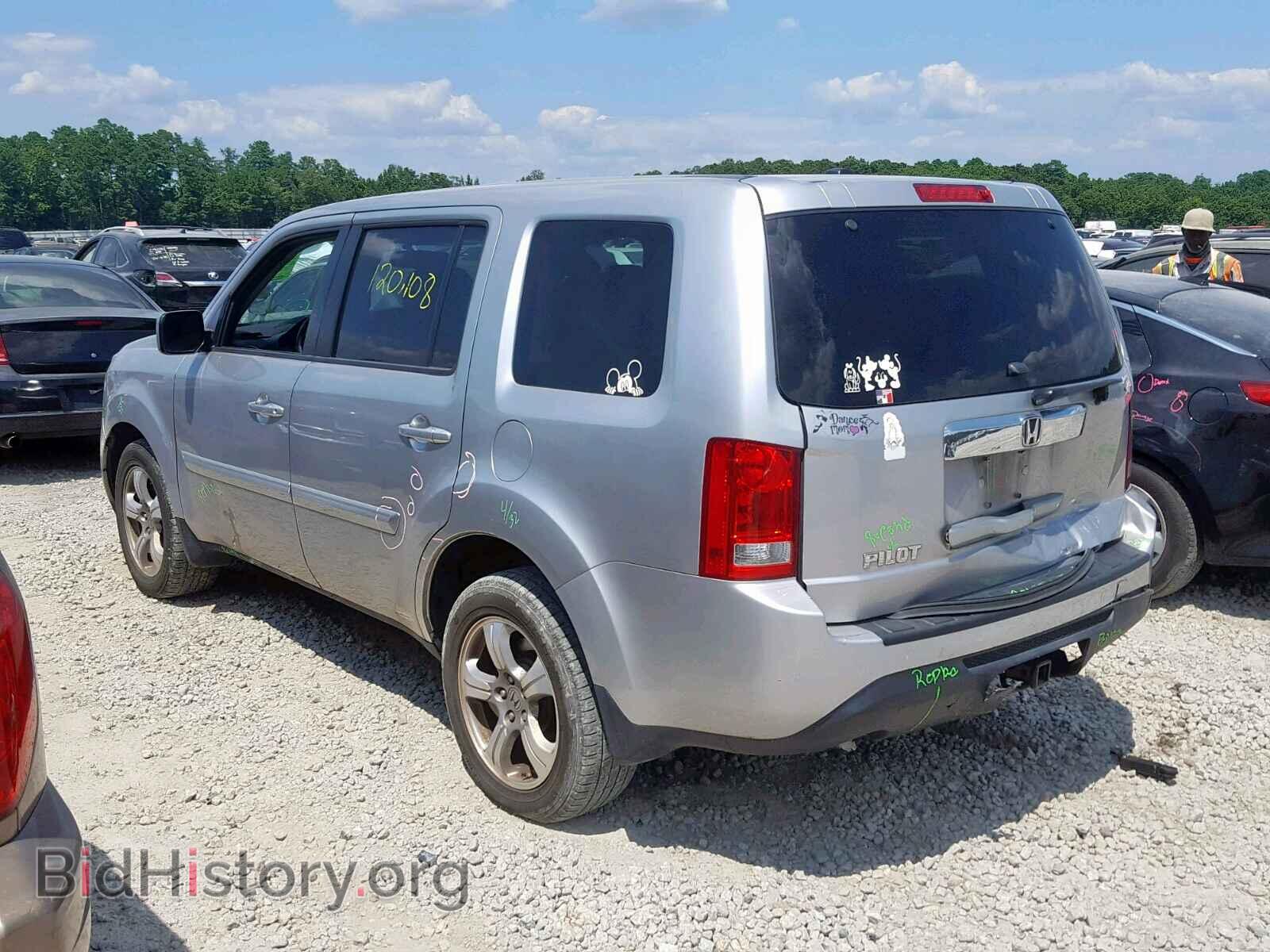 2014 HONDA PILOT EXL - VIN: 5FNYF3H5XEB010630 - Фото 3