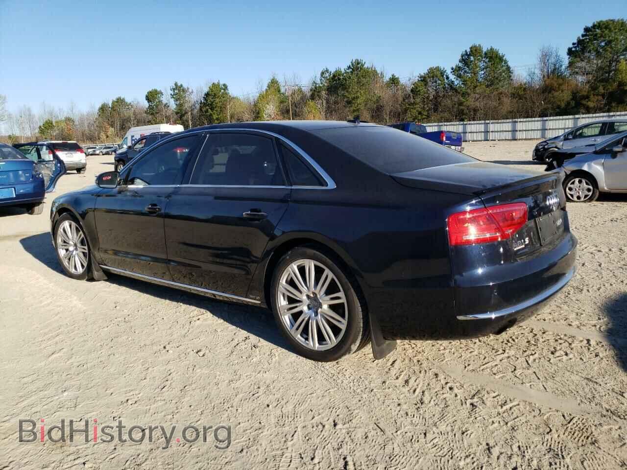 2013 AUDI A8 - VIN: WAURGAFD0DN031287 - Фото 2