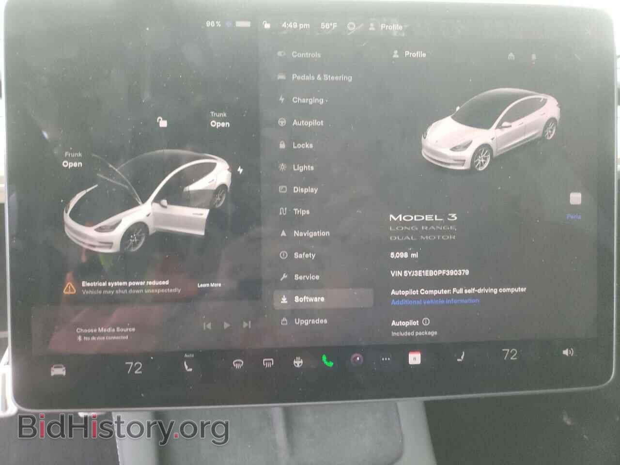 2023 TESLA MODEL 3 - VIN: 5YJ3E1EB0PF390379 - Фото 9