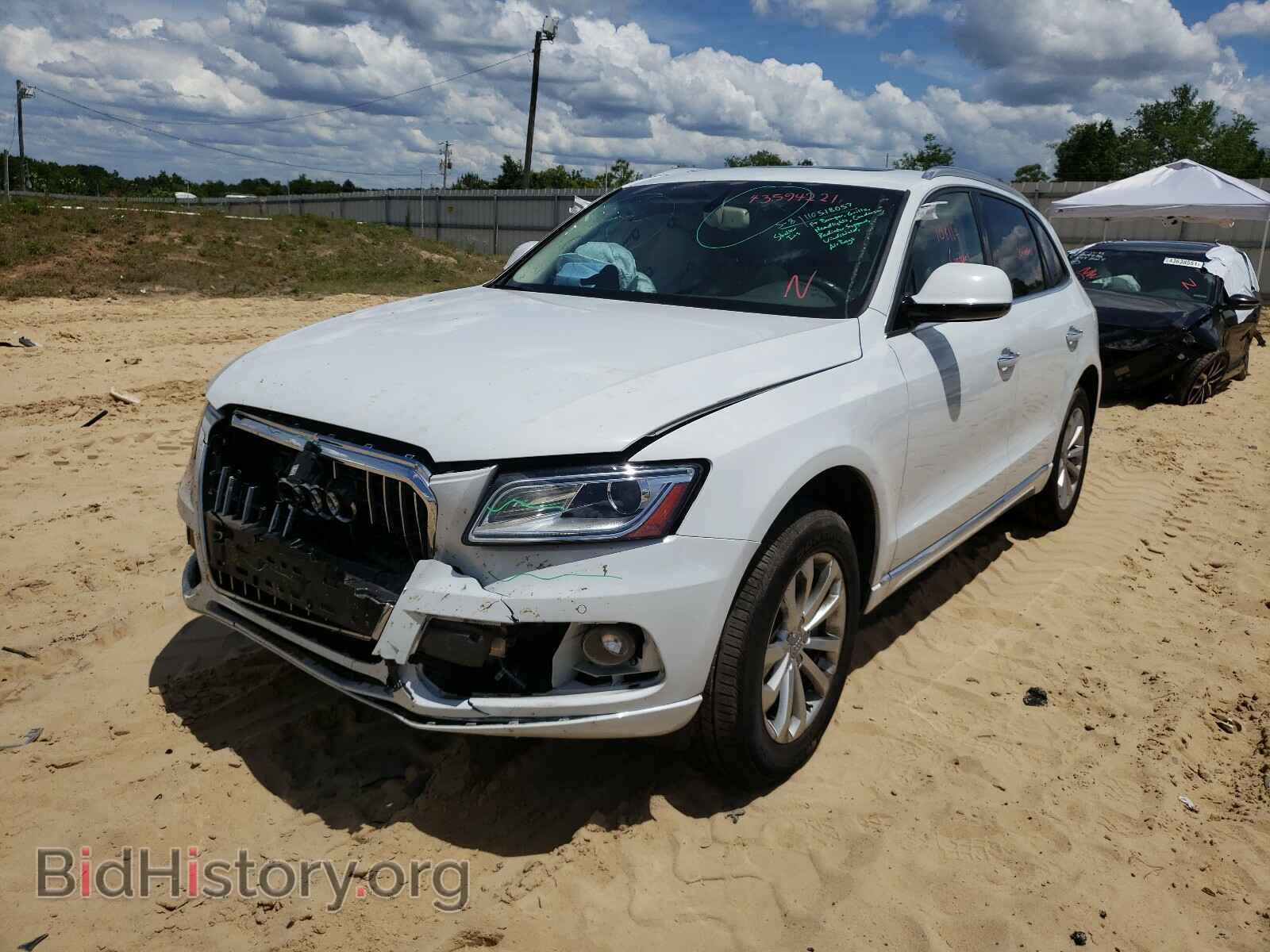 2015 AUDI Q5 - VIN: WA1LFAFP9FA084855 - Фото 2