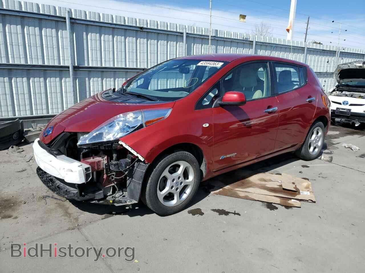 Фотография JN1AZ0CPXCT022760 - NISSAN LEAF 2012
