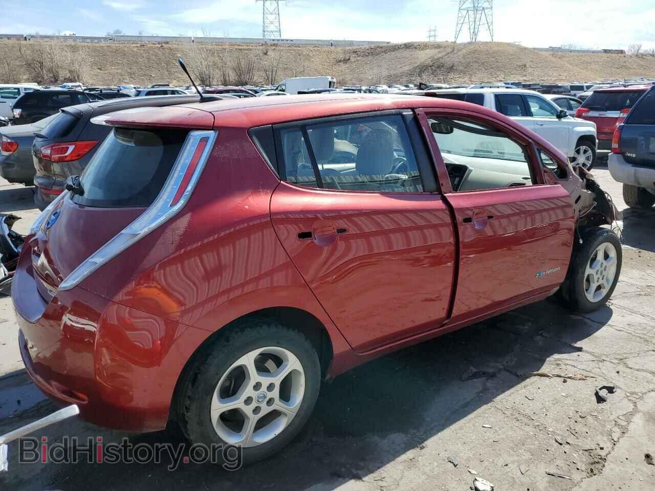 2012 NISSAN LEAF - VIN: JN1AZ0CPXCT022760 - Фото 3