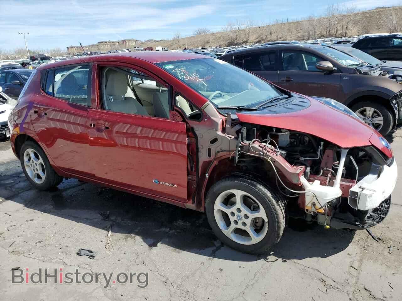 2012 NISSAN LEAF - VIN: JN1AZ0CPXCT022760 - Фото 4