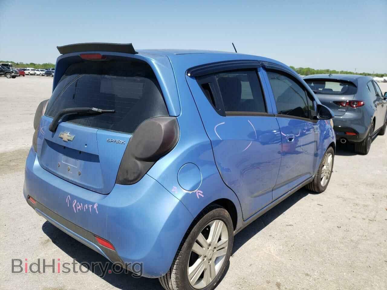 2014 CHEVROLET SPARK - VIN: KL8CD6S9XEC502500 - Фото 4