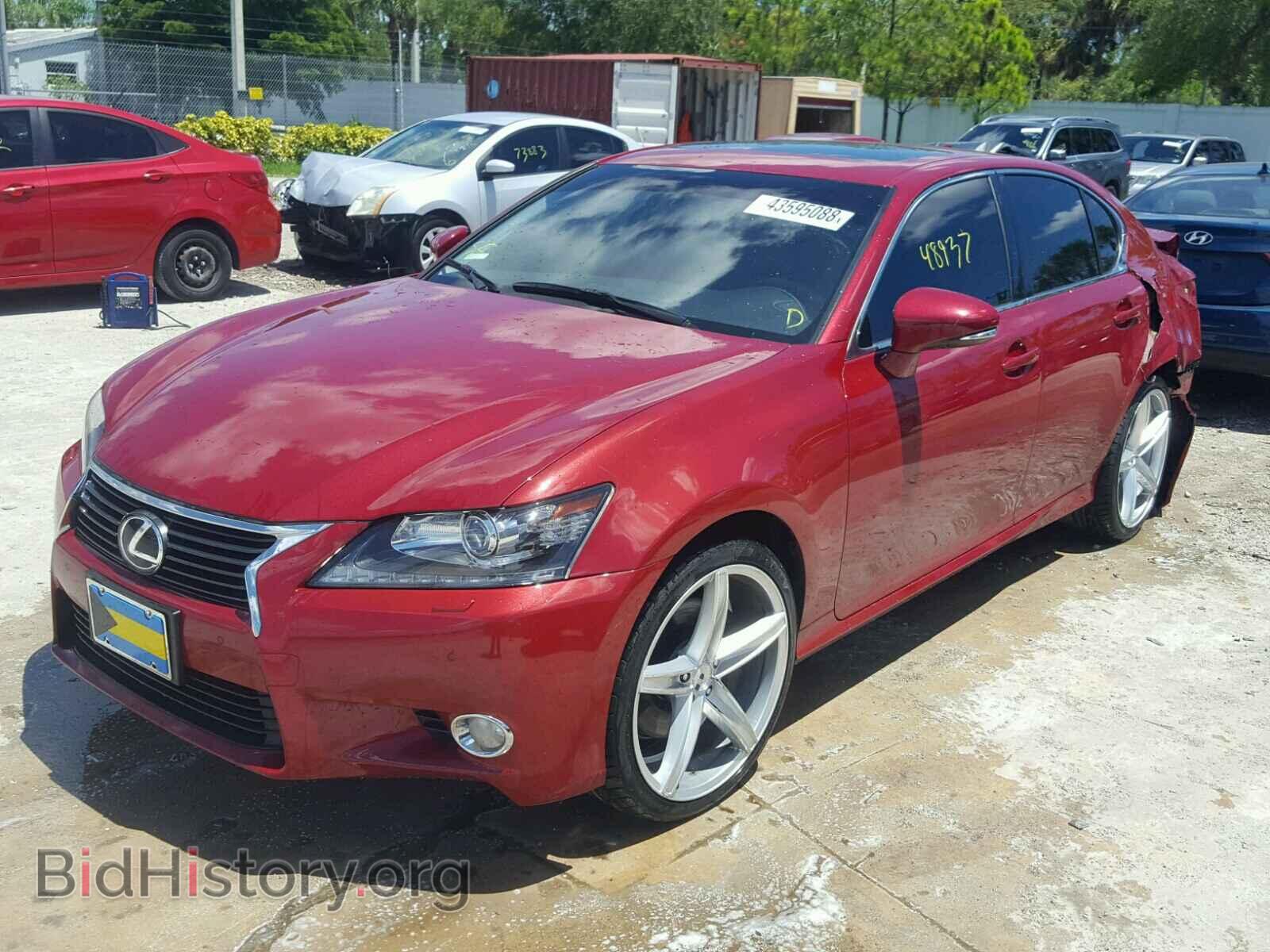 2015 LEXUS GS350 - VIN: JTHCE1BL4FA001388 - Фото 2