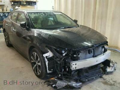 2018 Nissan MAXIMA Maxima 3.5, черный — VIN 1N4AA6AP5JC373878, Copart