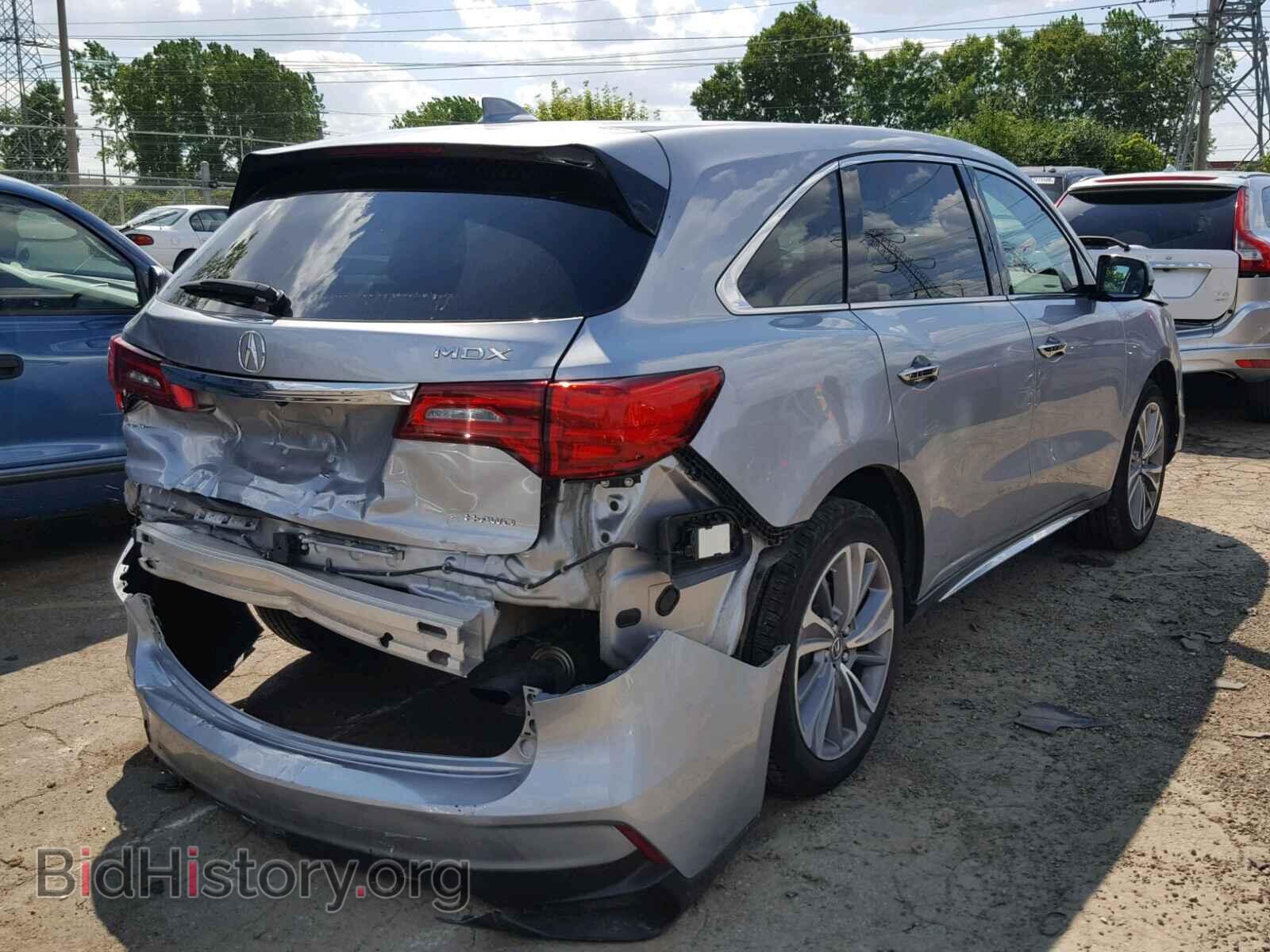 2017 ACURA MDX - VIN: 5FRYD4H55HB026734 - Фото 4