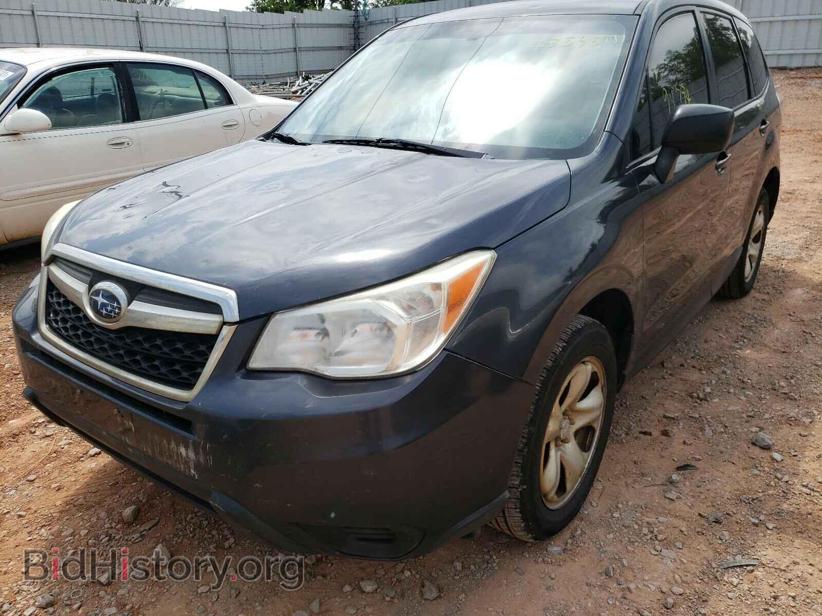 2014 SUBARU FORESTER - VIN: JF2SJAAC7EH507847 - Фото 2
