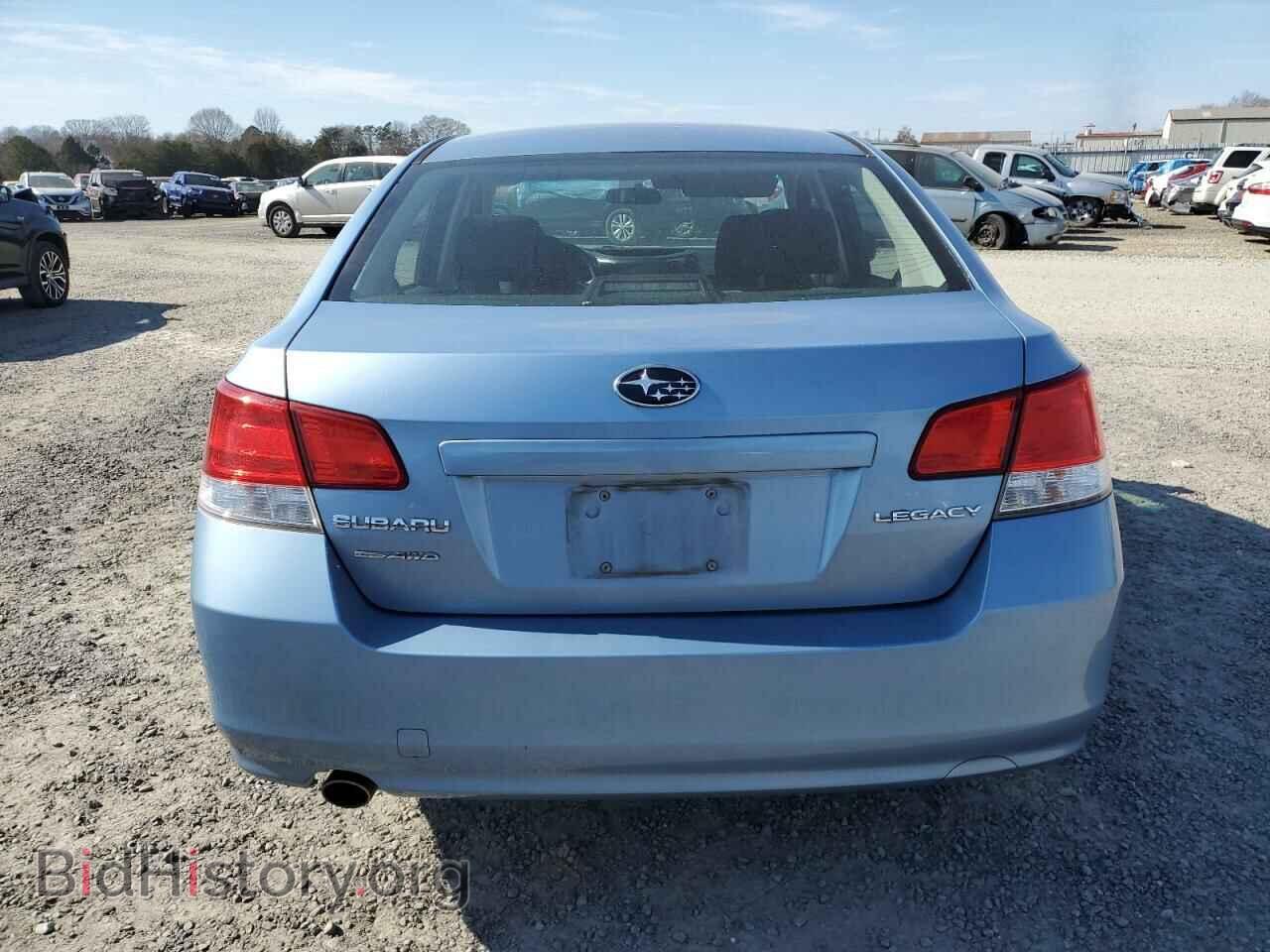 2012 SUBARU LEGACY - VIN: 4S3BMCC64C3015117 - Фото 6