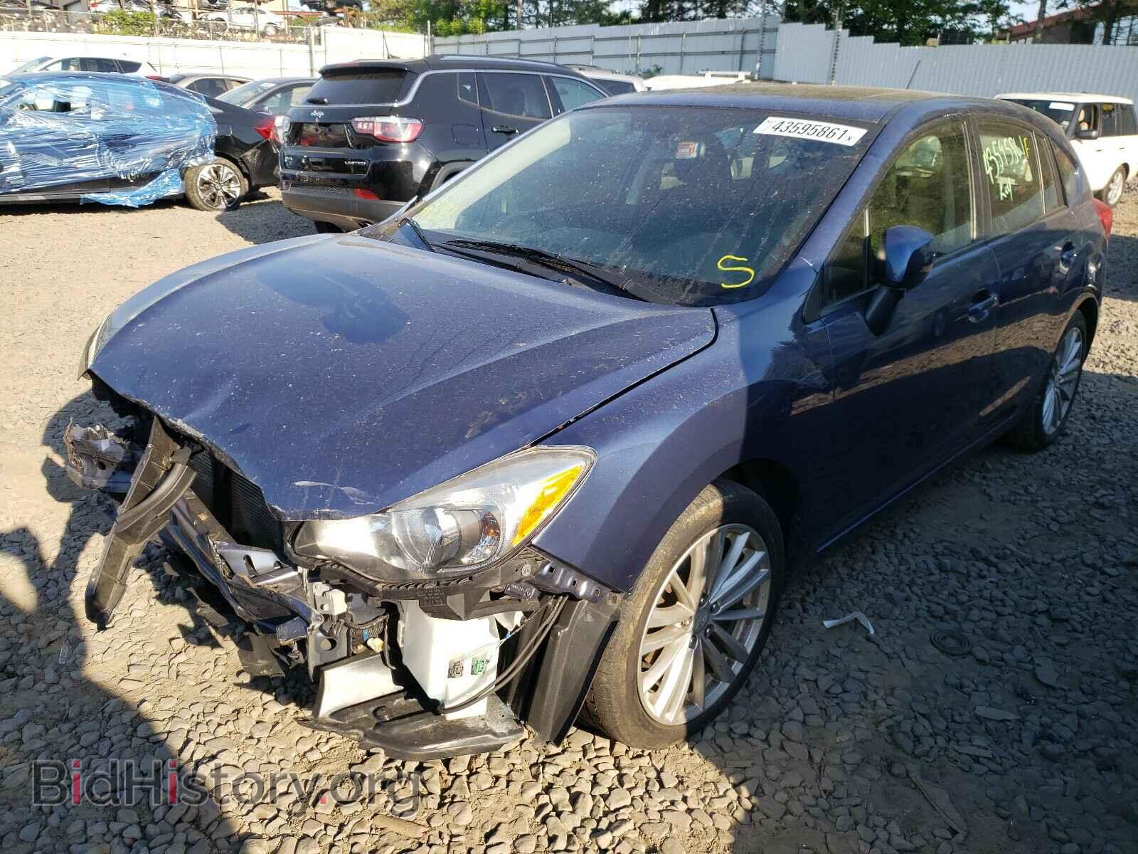 2012 SUBARU IMPREZA - VIN: JF1GPAD61CH231094 - Фото 2