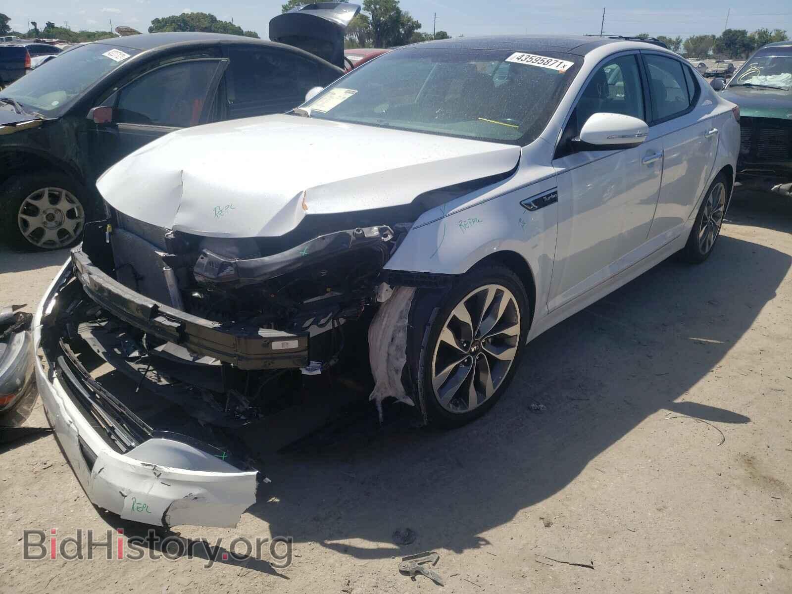2015 KIA OPTIMA - VIN: 5XXGR4A60FG419973 - Photo 2