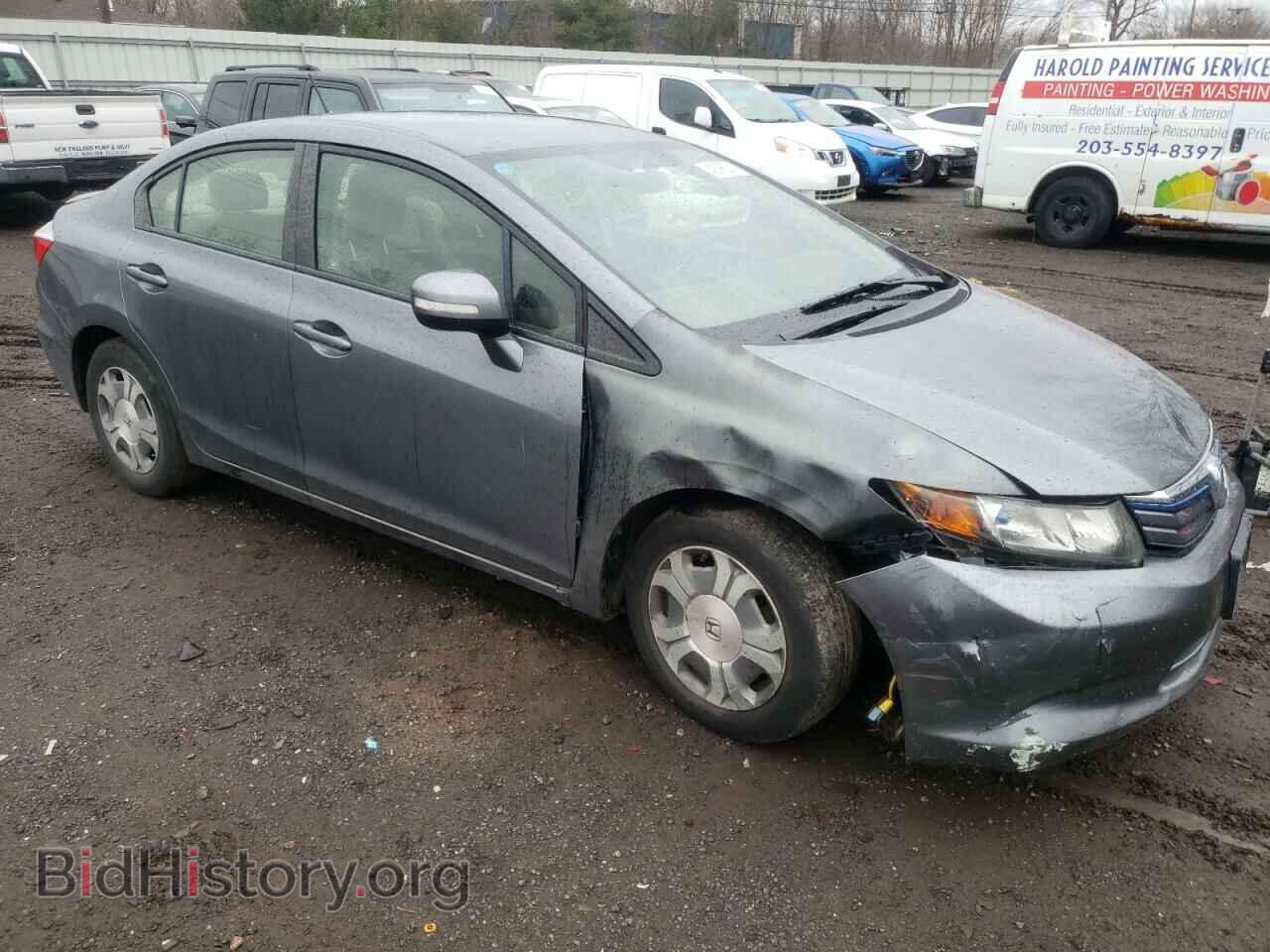 2012 HONDA CIVIC - VIN: JHMFB4F29CS010120 - Фото 4