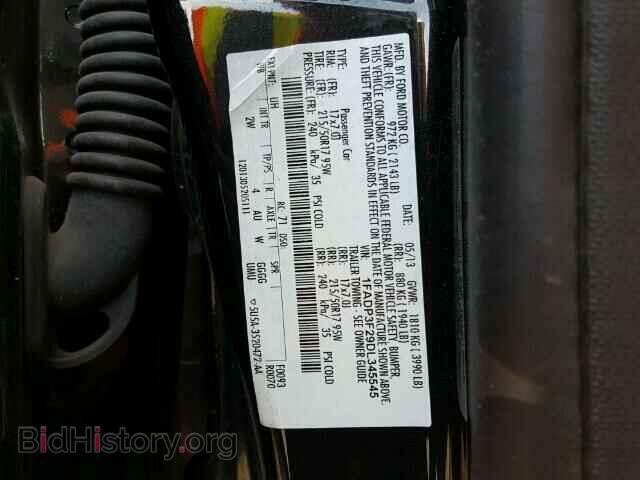 2013 FORD FOCUS - VIN: 1FADP3F29DL345545 - Photo 10