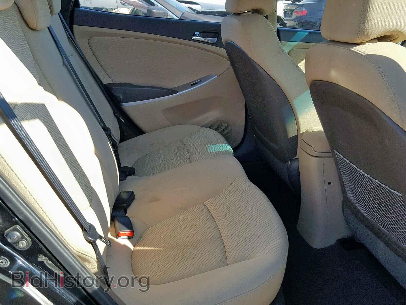 2012 HYUNDAI ACCENT - VIN: KMHCU4AE2CU163437 - Фото 6