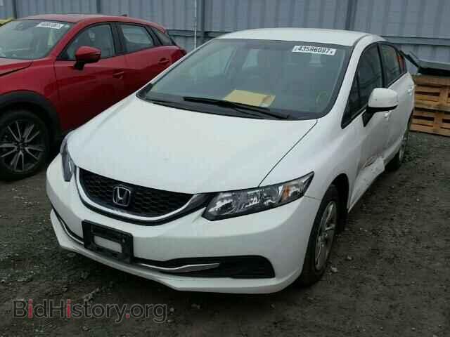 2013 HONDA CIVIC - VIN: 2HGFB2F44DH046346 - Фото 2