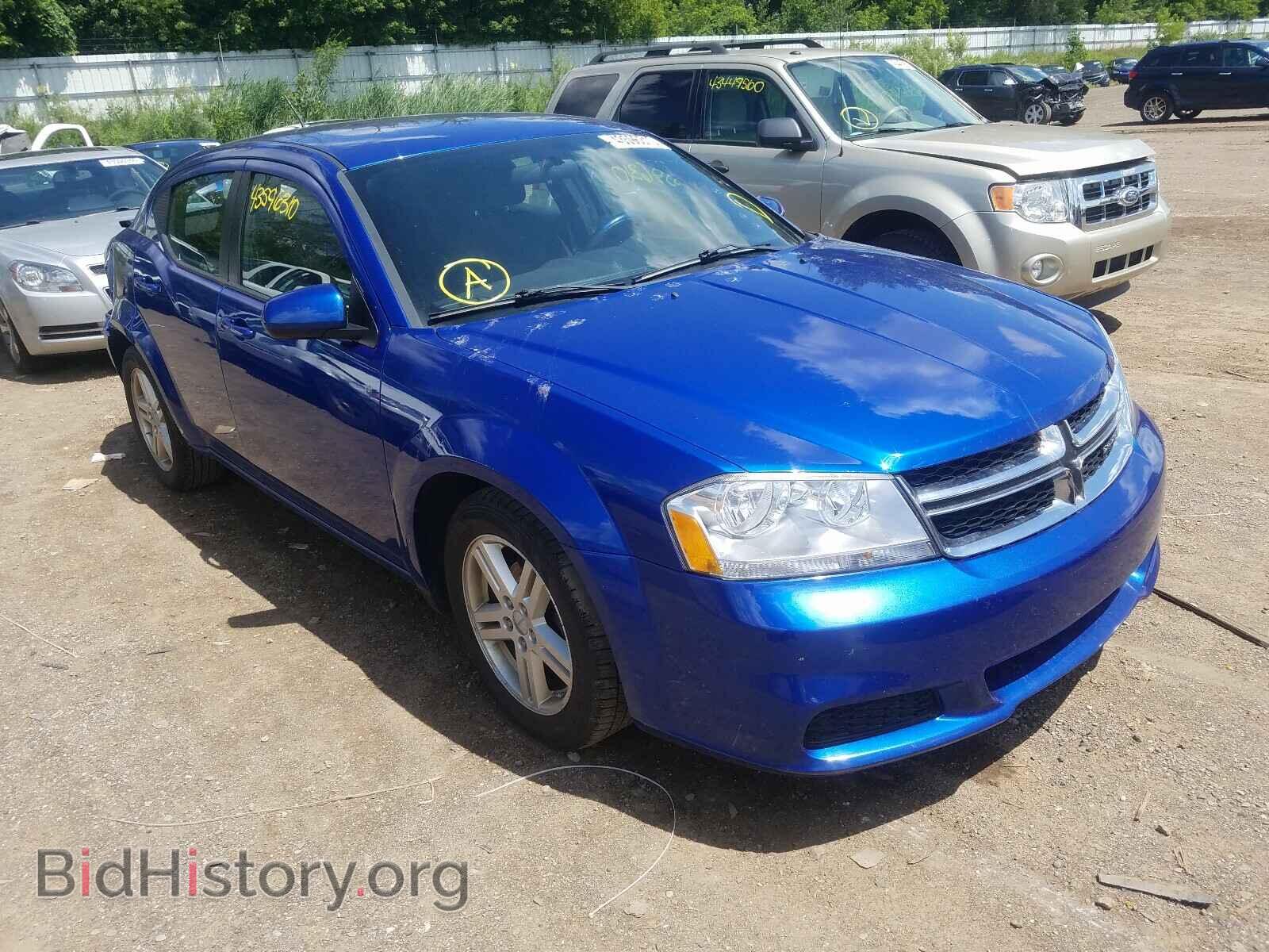 Photo 1C3CDZCBXCN228117 - DODGE AVENGER 2012