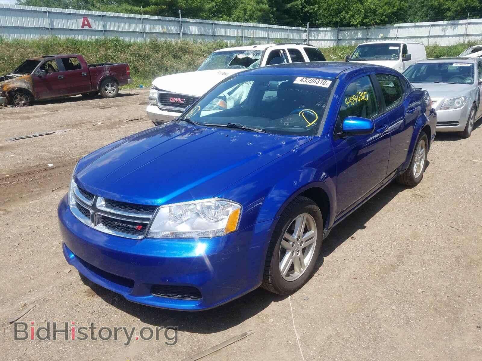 2012 DODGE AVENGER - VIN: 1C3CDZCBXCN228117 - Photo 2