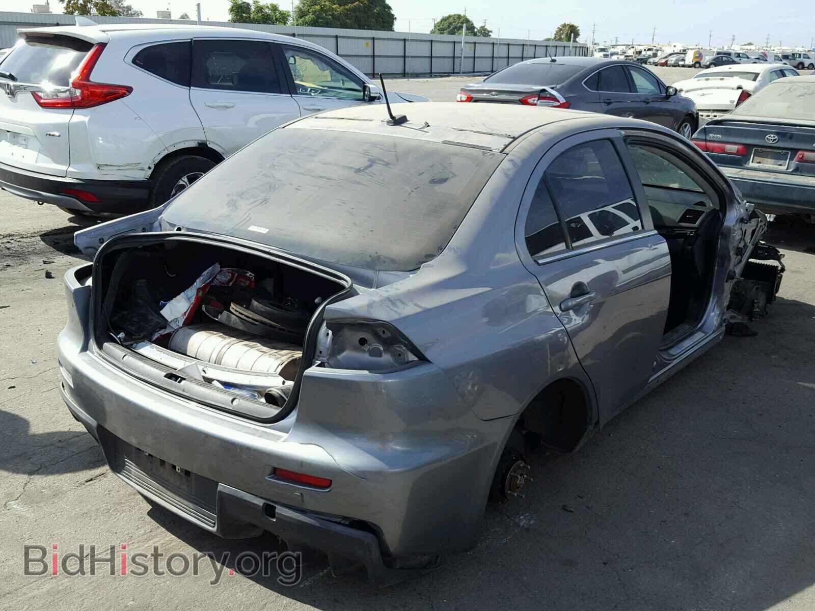 2014 MITSUBISHI EVO - VIN: JA32W5FV6EU015401 - Фото 4