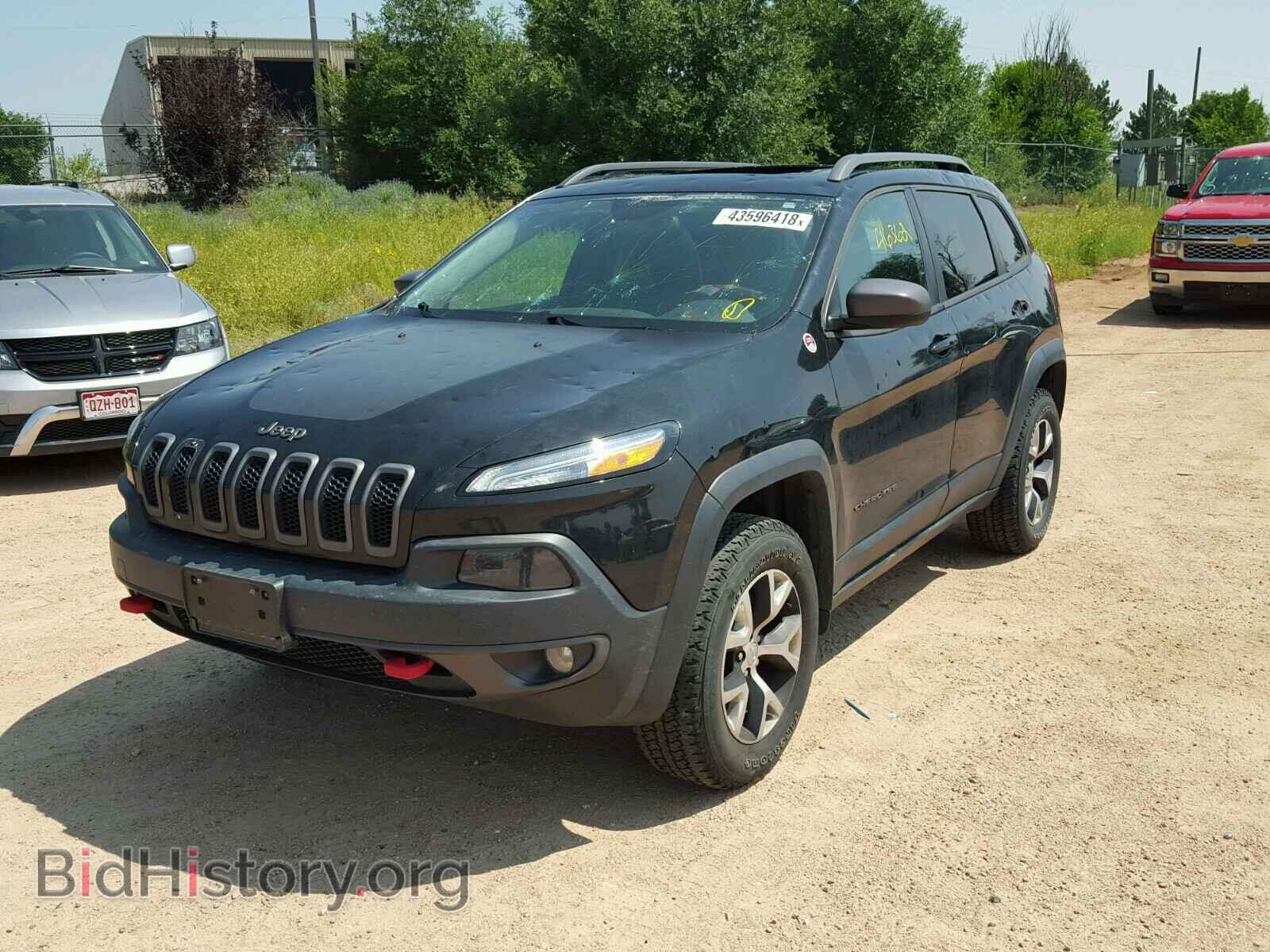 2014 JEEP CHEROKEE - VIN: 1C4PJMBS9EW160934 - Фото 2