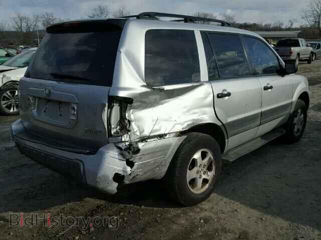 2005 HONDA PILOT - VIN: 2HKYF18165H564914 - Фото 4