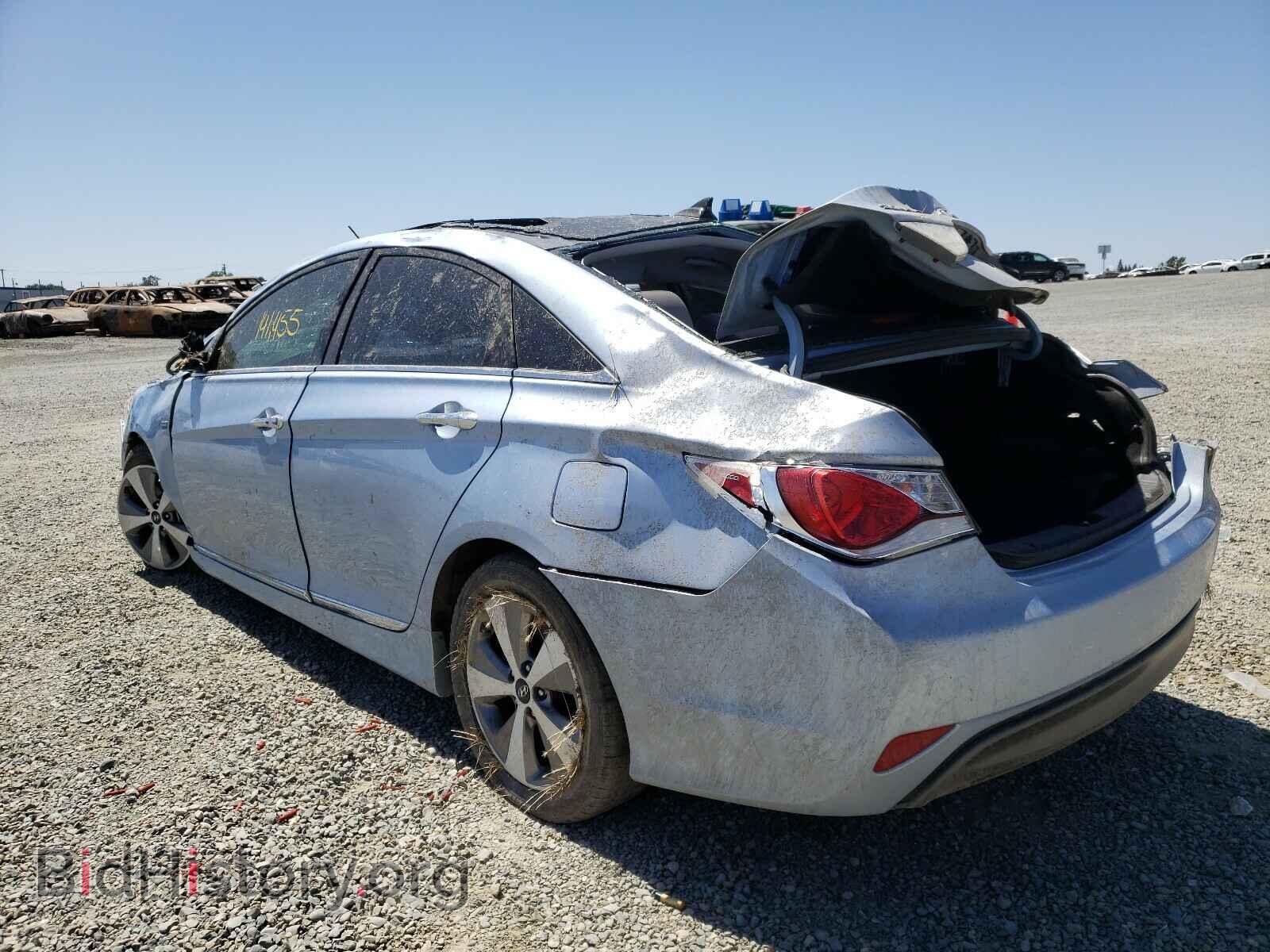2012 HYUNDAI SONATA - VIN: KMHEC4A45CA043796 - Фото 3