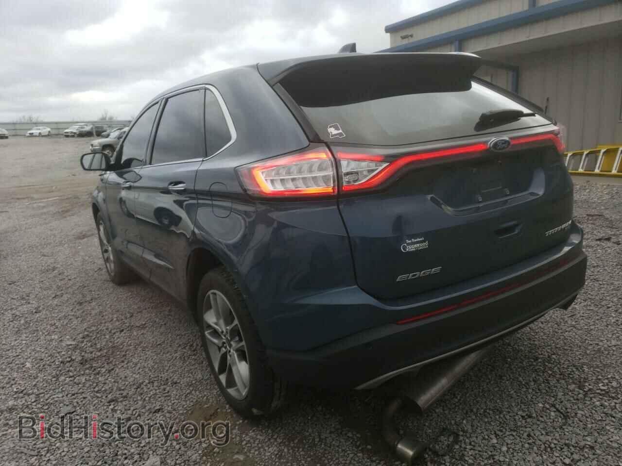 2016 FORD EDGE - VIN: 2FMPK4K82GBC63002 - Фото 2