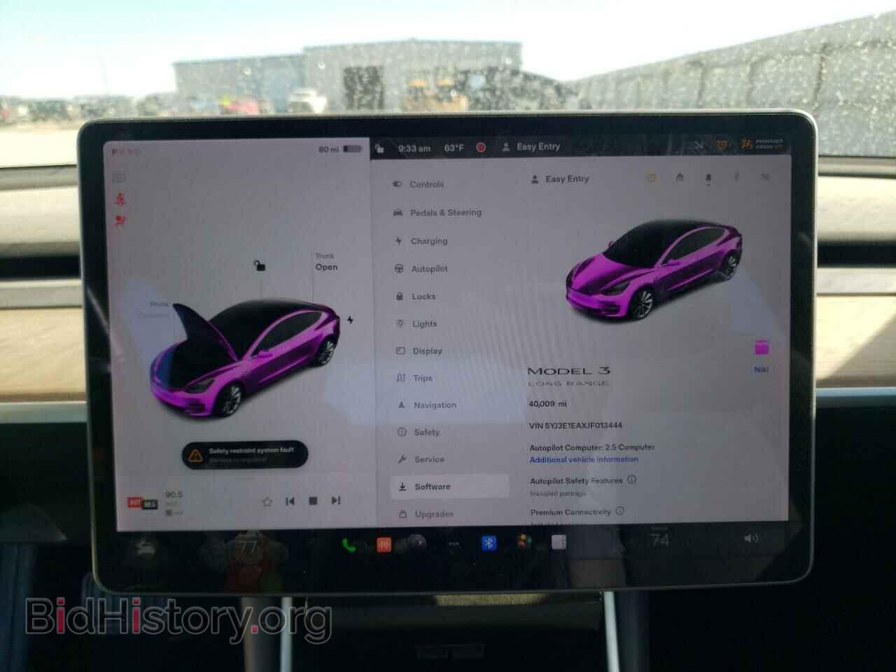 2018 TESLA MODEL 3 - VIN: 5YJ3E1EAXJF013444 - Фото 13