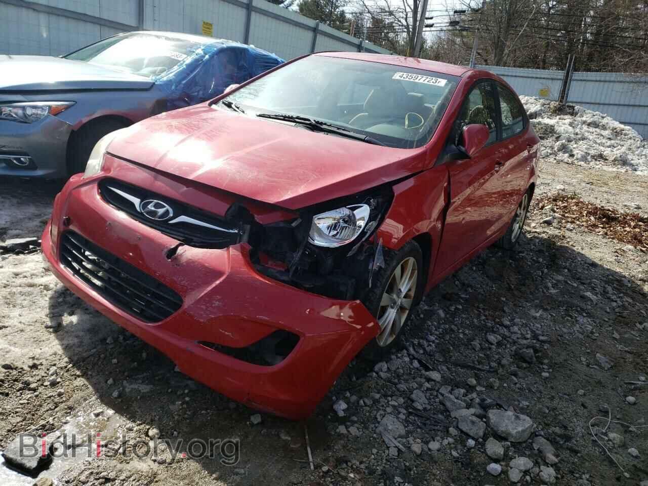 Фотография KMHCU4AE5CU129931 - HYUNDAI ACCENT 2012
