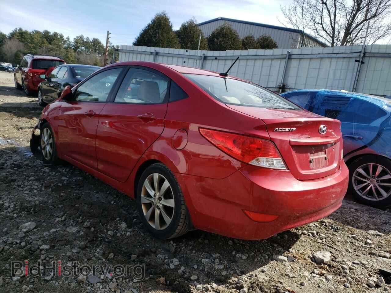2012 HYUNDAI ACCENT - VIN: KMHCU4AE5CU129931 - Фото 2