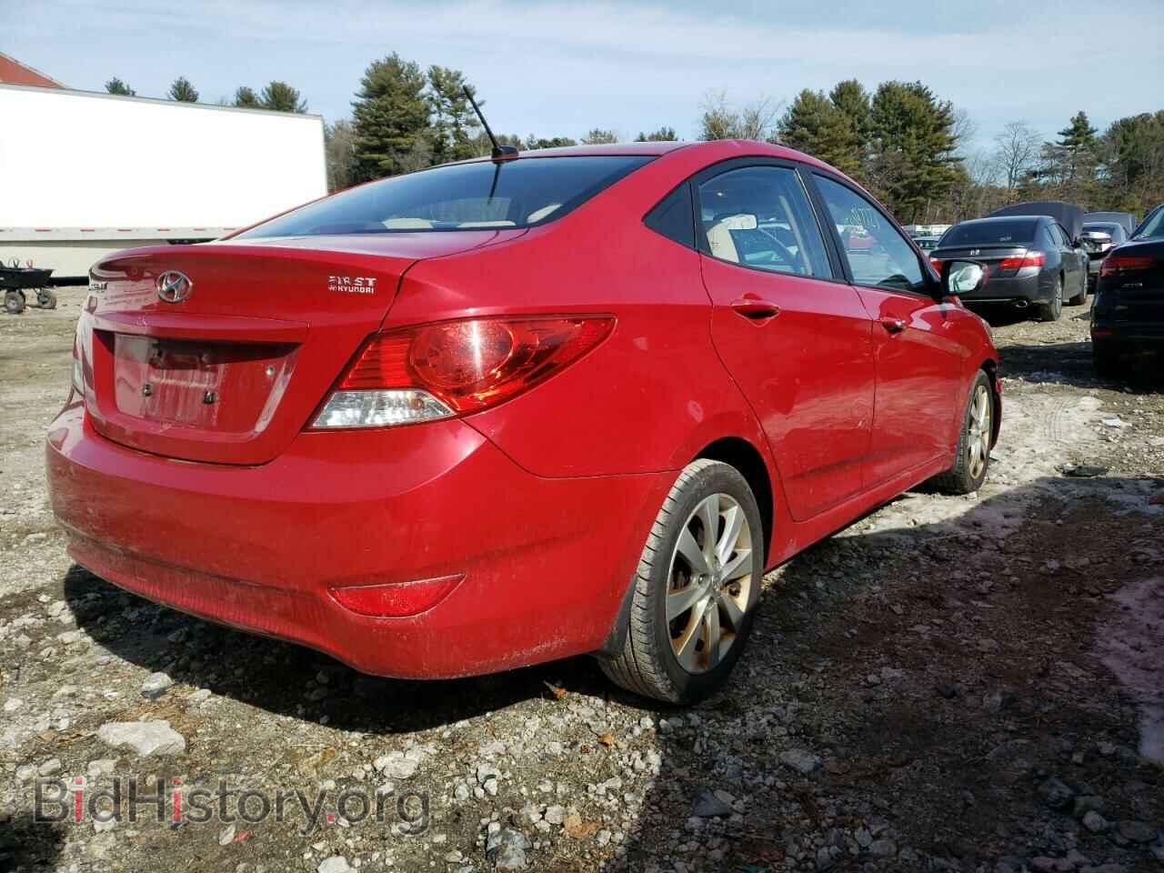 2012 HYUNDAI ACCENT - VIN: KMHCU4AE5CU129931 - Фото 3