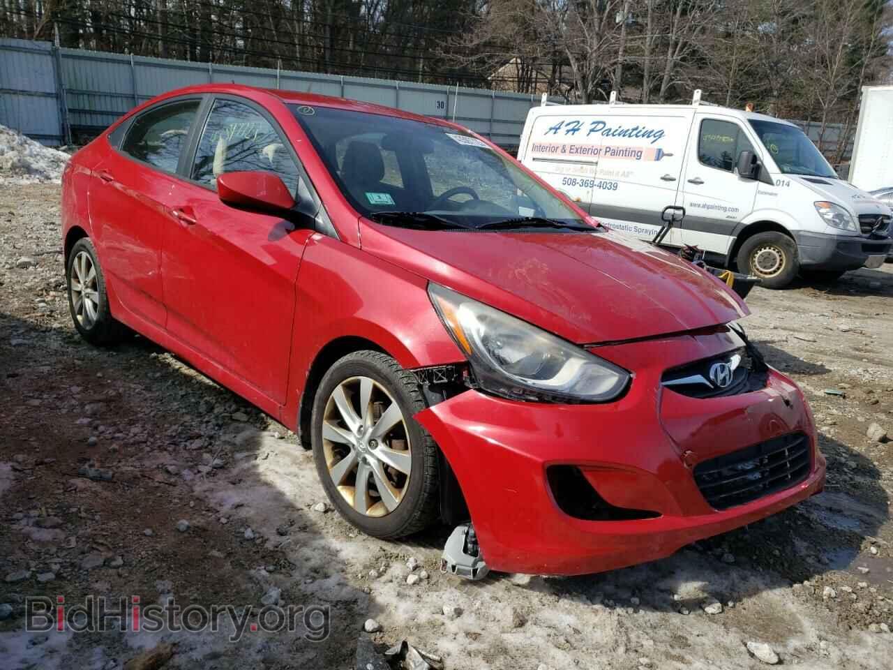 2012 HYUNDAI ACCENT - VIN: KMHCU4AE5CU129931 - Фото 4